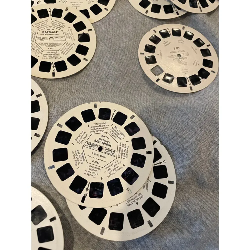 Vintage View-Master, 20 reels & Album